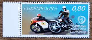 Lucembursko ** 2299, motocykly, 100 let MUL, r. 2022