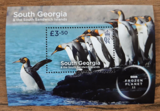 SGS ** aršík Frozen Planet II,fauna,tučňáci,r.2023