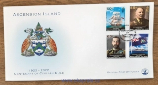 ASCENSION FDC výročí civilní vlády, r. 2022