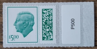 Velká Británie ** výplatní Karel III. 5Ł r.2023