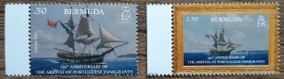 Bermudy ** série 1175/81 70.výr. připlutí Portugalců r.2019
