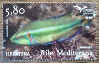 Chorvatsko ** 1236 ryby Středozemního moře, r. 2016