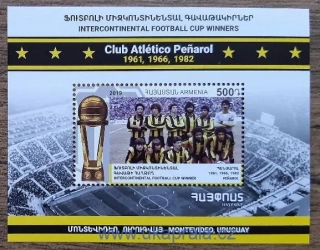 ARMÉNIE ** aršík Bl 100, IFC, FOTBAL r.2019