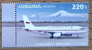 ARMÉNIE ** 1140 letadla, arménské aerolinie, r. 2019