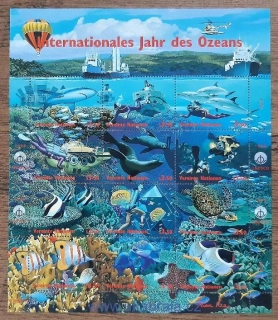 OSN Vídeň ** PL 252/63 mez. rok oceánů, mořská fauna, r. 1998
