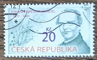 ČR 716 raz., Osobnosti - Johann Gregor Mendel, r. 2012
