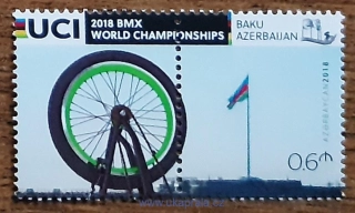 AZERBAJDŽÁN ** sport, MS, cyklistika BMX, r. 2018