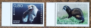LUCEMBURSKO ** 2264/5 EUROPA, fauna, r. 2021