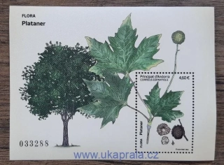 ANDORRA, ŠPANĚLSKO ** aršík, flóra, platan, r. 2023