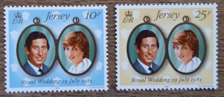 JERSEY ** 262/3 svatba prince Charlese a Lady Diany, r. 1981