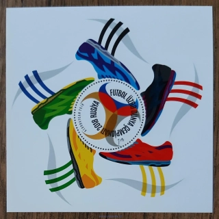 AZERBAJDŽÁN ** aršík, MS ve fotbale v Rusku, r. 2018