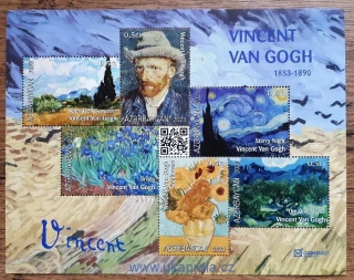 AZERBAJDŽÁN ** aršík, umění, Vincent Van Gogh, r. 2023