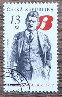 ČR 878 raz., Osobnosti: Tomáš Baťa (1876 – 1932), r. 2016