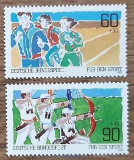 NSR ** 1127/8 příplatkové, sport, r. 1982