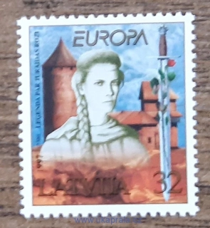 LOTYŠSKO ** 453, EUROPA, mýty a legendy, r. 1997