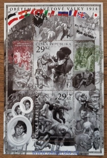ČR ** aršík A812/3, Obětem první světové války, r. 2014