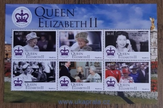 TONGA - NIUAFO´OU ** aršík, QEII., smuteční, Memory, r. 2022