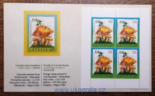 LOTYŠSKO ** ZS 708, flóra, houby, r. 2007